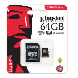 MEMORIA MICRO SD 64GB KINGSTON CLASE 10