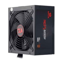 FUENTE REDRAGON 600W 80 PLUS